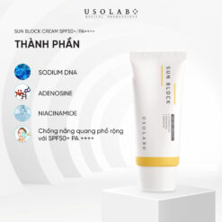 Kem Chống Nắng Dưỡng Trắng USOLAB SUN BLOCK SPF 50 PA 50g 6 sun block cream spf 50 pa 50g 3