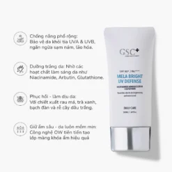 công dụng kem chống nắng gsc mela bright