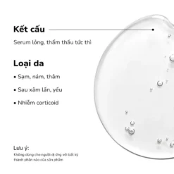 Alternative view of Serum Dưỡng Trắng Da Ban Đêm GSC MELA BRIGHT